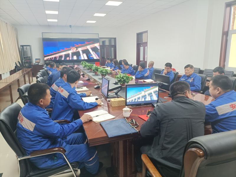果博官网矿业党委关于开展“党史学习教育”发动大会 